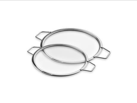 STABELBARE GLASSLOKK – 20/ 24 CM – 2 DELER - 1