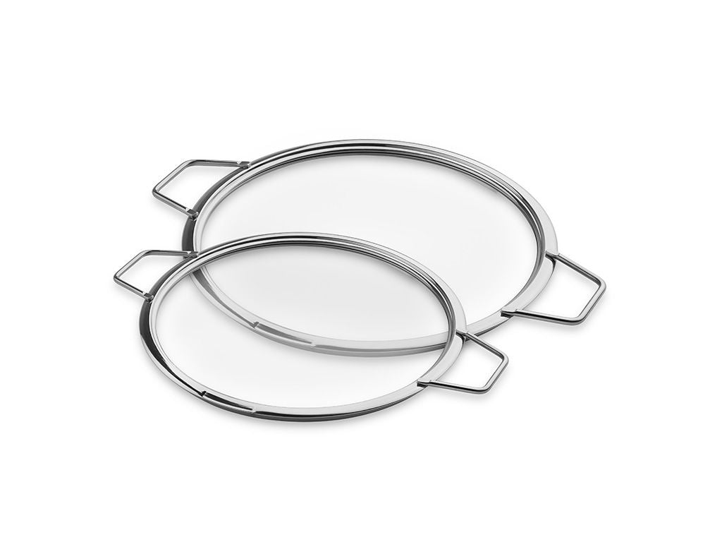 STABELBARE GLASSLOKK – 24/ 28 CM – 2 DELER - 1