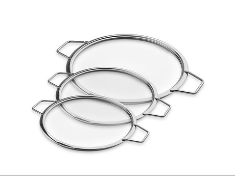 STABELBARE GLASSLOKK – 20/ 24/ 28 CM – 3 DELER - 1