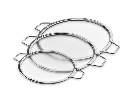 STABELBARE GLASSLOKK – 24/ 28/ 32 CM – 3 DELER - 1