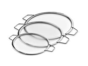 STABELBARE GLASSLOKK – 24/ 28/ 32 CM – 3 DELER - 1