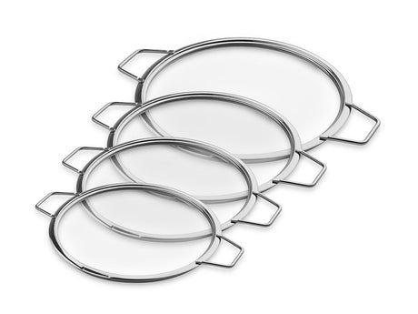 STABELBARE GLASSLOKK – 20/ 24/ 26/ 28 CM – 4 DELER - 1