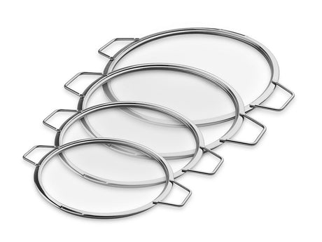 STABELBARE GLASSLOKK – 24/ 26/ 28/ 30 CM – 4 DELER - 1