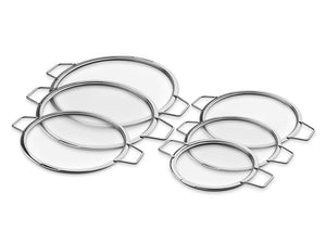 STABELBARE GLASSLOKK – 18/ 20/ 24/ 26/ 28/ 30 CM – 6 DELER - 1