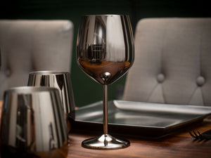 VINGLASS AV RUSTFRITT STÅL - 2