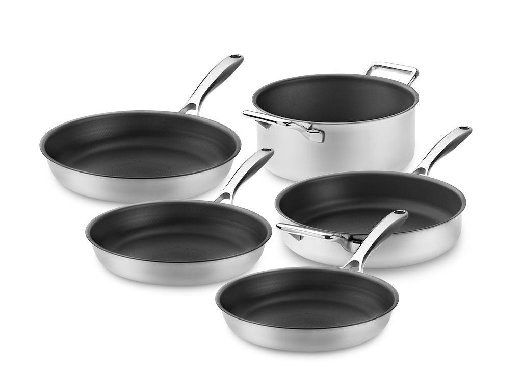 ZERO – NATURLIG NON-STICK KJØKKENSETT - 5-DELER - 1