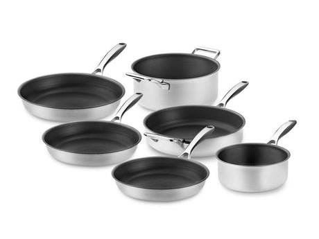 ZERO – NATURLIG NON-STICK KJØKKENSETT - 6-DELER - 1