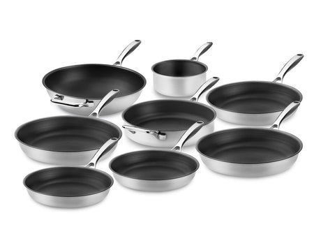 ZERO – NATURLIG NON-STICK KJØKKENSETT - 8-DELER - 1