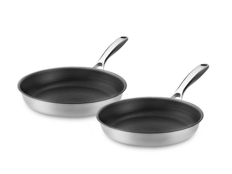 ZERO – NATURLIG NON-STICK STEKEPANNESSETT - 2-DELER - 1