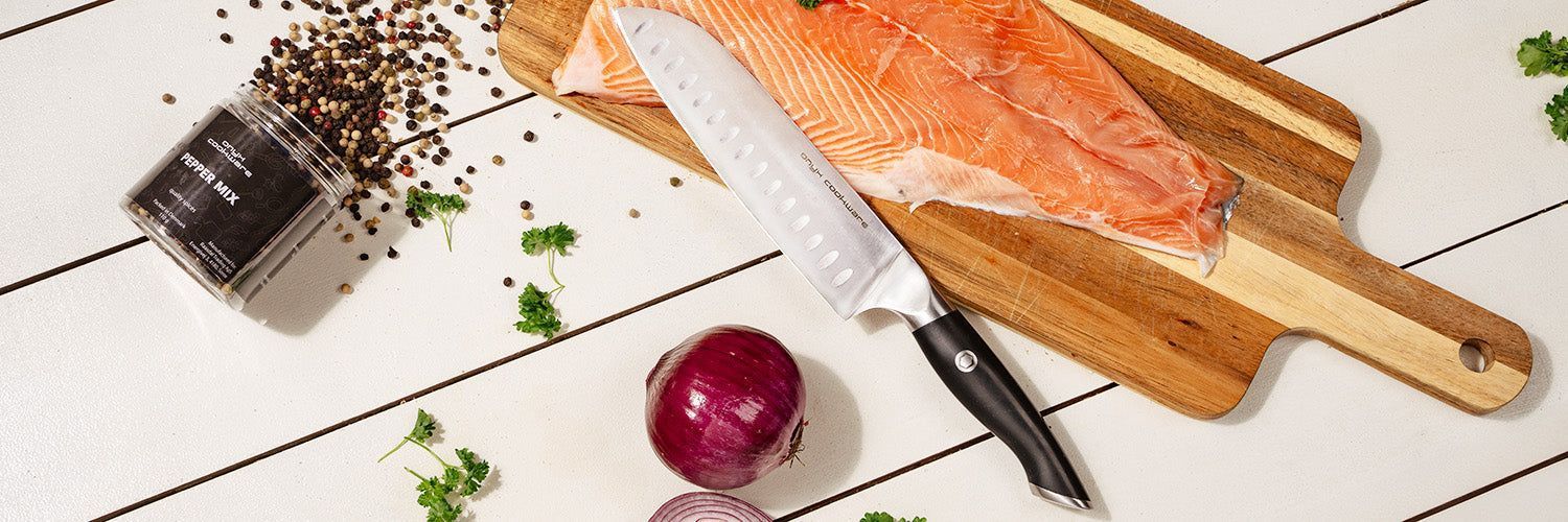 SANTOKU GRØNNSAKSKNIV 18CM