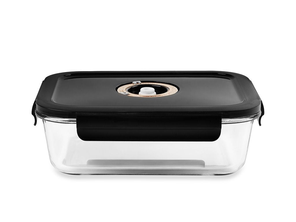 REKTANGULÆR VAKUUM GLASSBEHOLDER – 1040ML - 1
