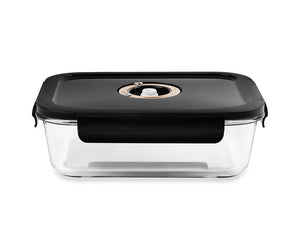 REKTANGULÆR VAKUUM GLASSBEHOLDER – 1040ML - 1