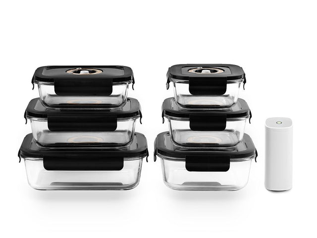 VAKUUM GLASSBEHOLDER MIX SETT – 6 STK - 1