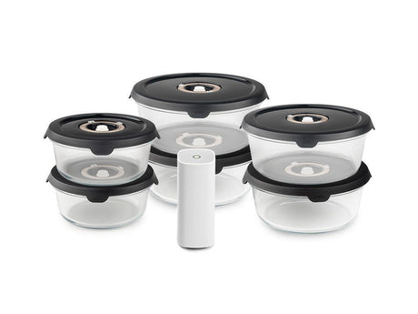 RUNDT VAKUUM GLASSBEHOLDER MIX SETT – 6-STYK - 1