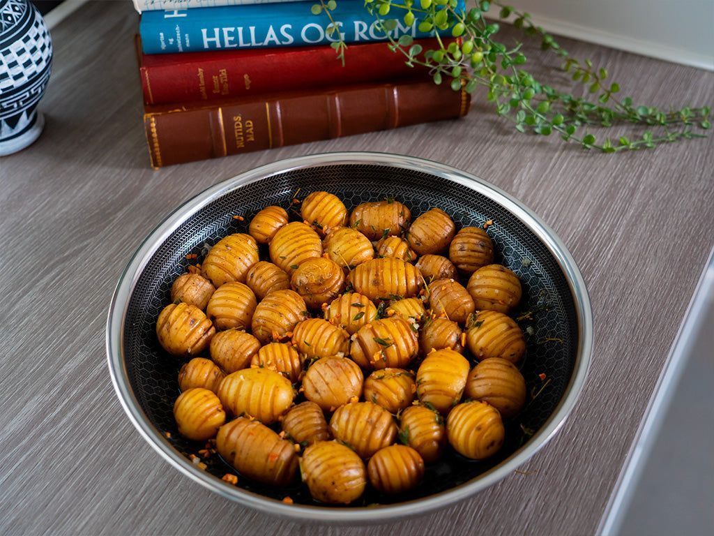 STEKEPANNE MED AVTAGBART HÅNDTAK 3-DELER SETT - 9