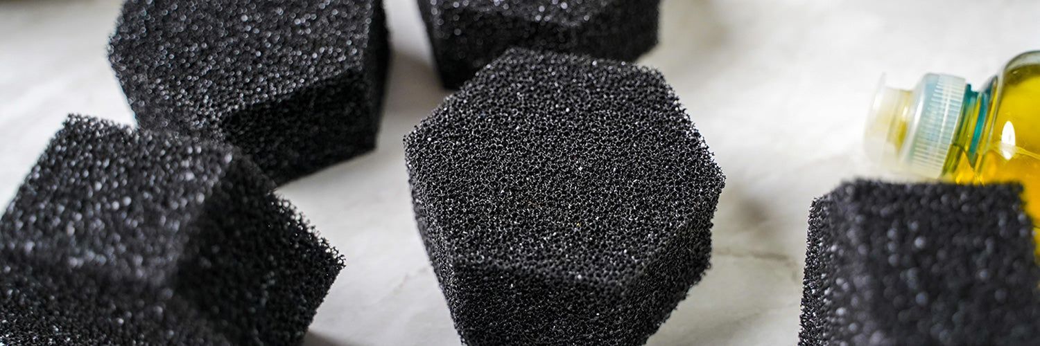 RENGJØRINGSSVAMP AV SILIKON- 3 STYKKER