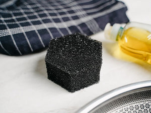 RENGJØRINGSSVAMP AV SILIKON- 3 STYKKER - 7